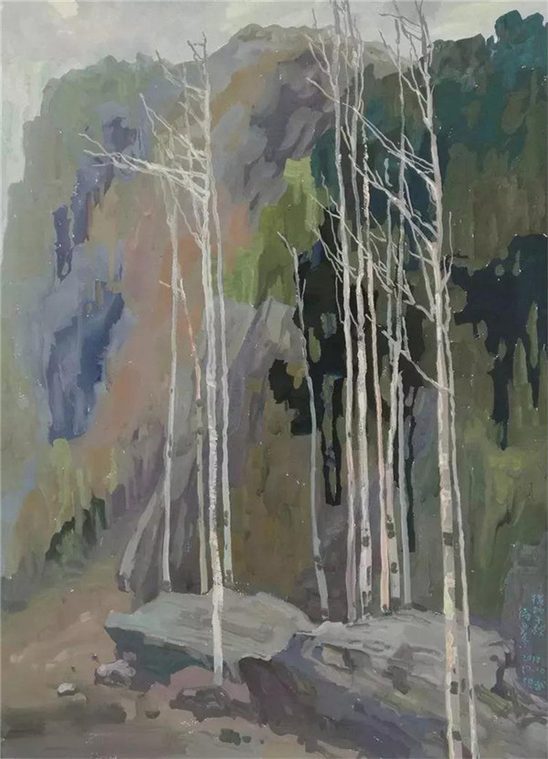 水粉画1