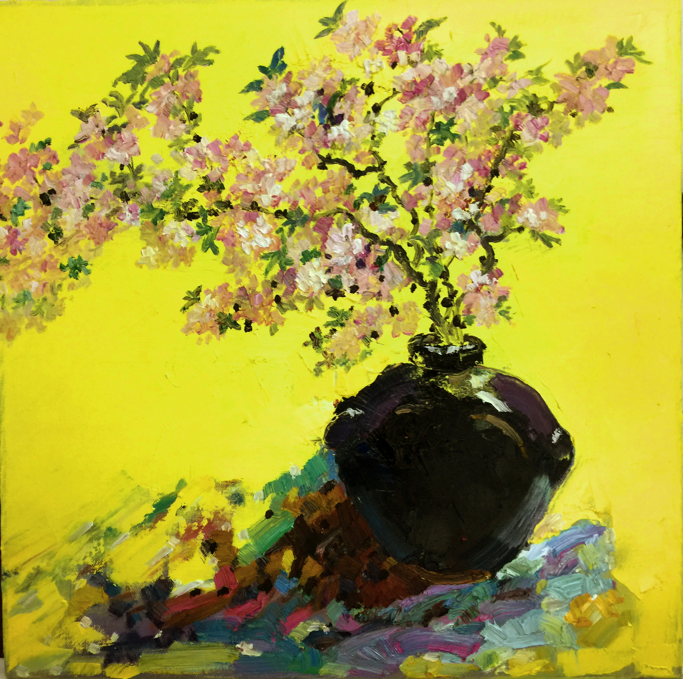 《花系列之21》50x50cm