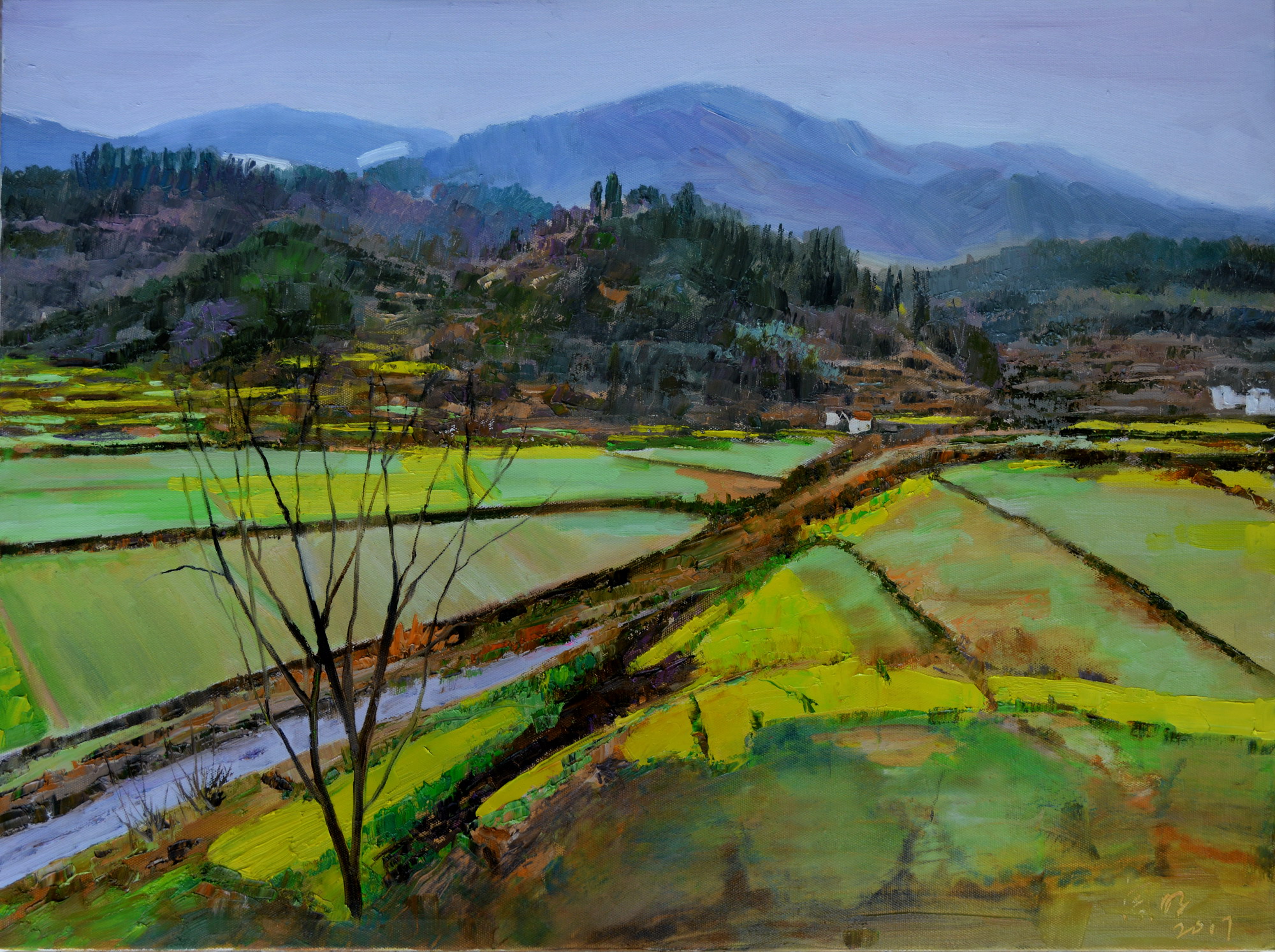 婺源风一景 60cm×80cm