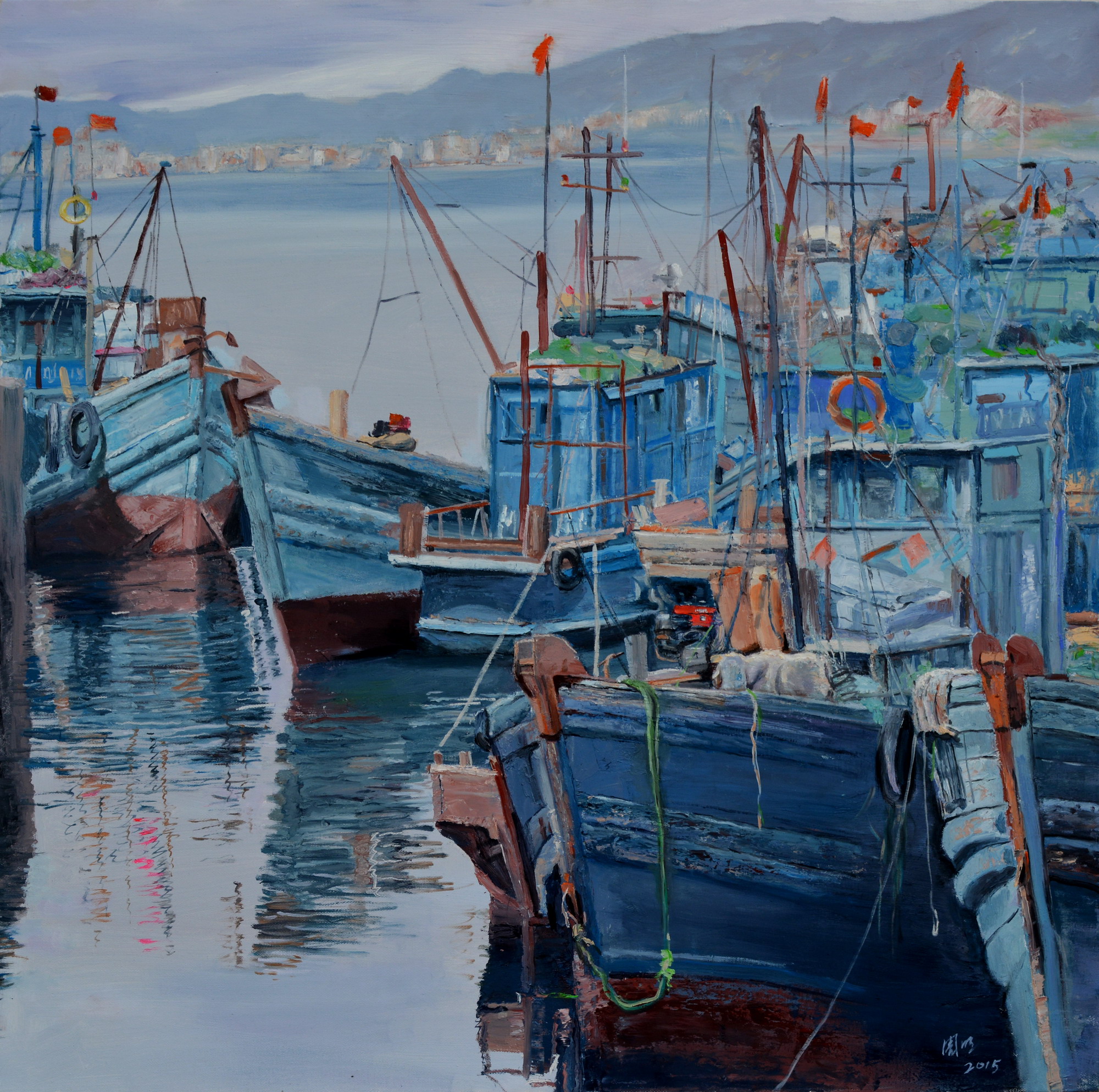 小石岛 100cm×100cm