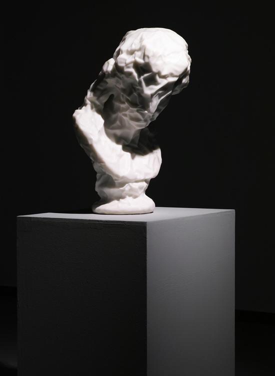 阿里阿斯 汉白玉，高68cm，2016年