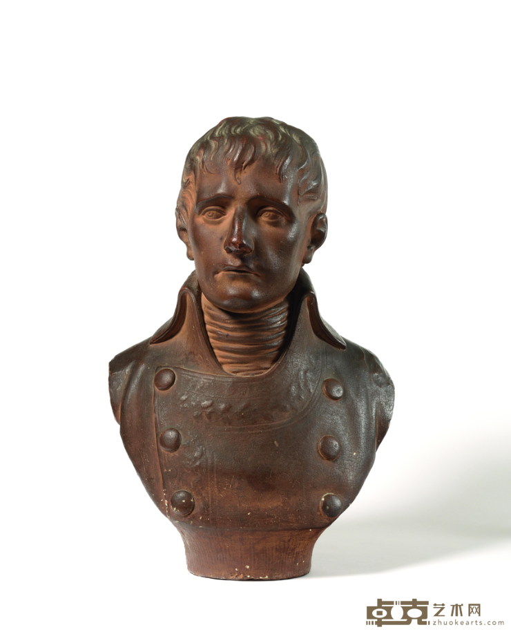 《拿破仑半身像》 1805-1830年 陶