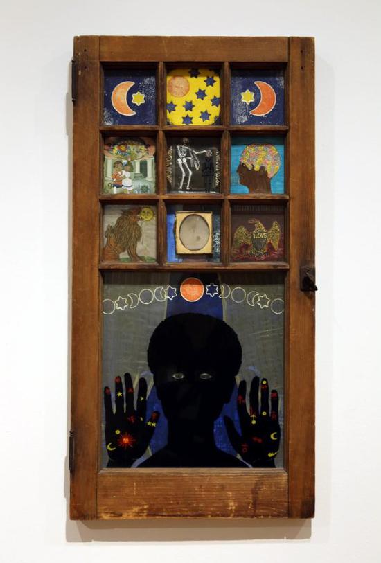 贝蒂耶·萨尔（Betye Saar）作品，《Black Girl’s Window》 (1969)