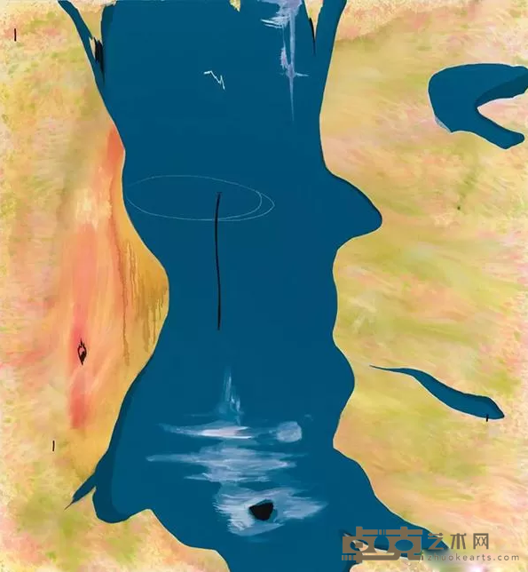 《无极》 曼纽尔·马蒂厄 203.2x190.5cm 2019年 布面综合材质