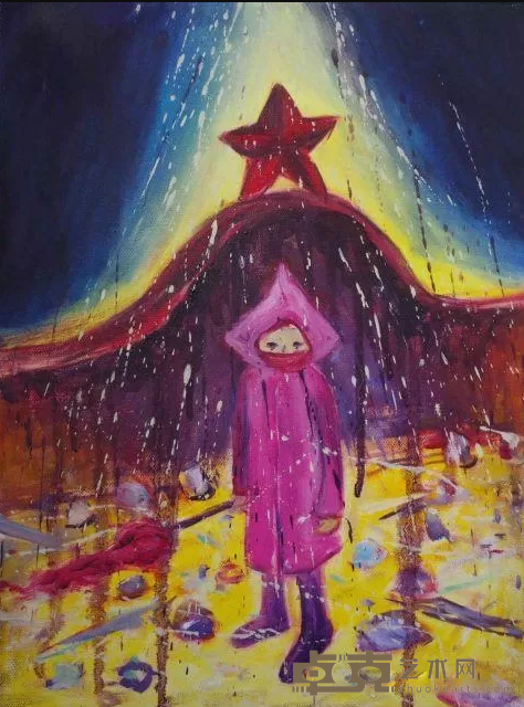 《无名者的纪念》 薛扬 30x40cm 2018年 布上油画