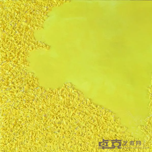 《作品N号 · 黄色》 王仙姝 60×60cm