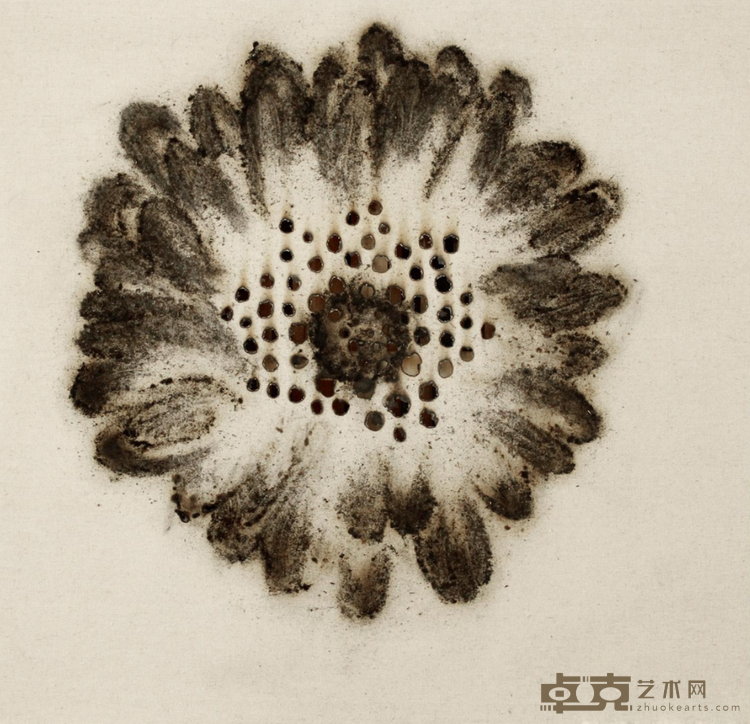 《盛放》 张俊民 90X90cm