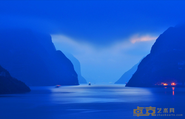 《梦里三峡》 郑坤