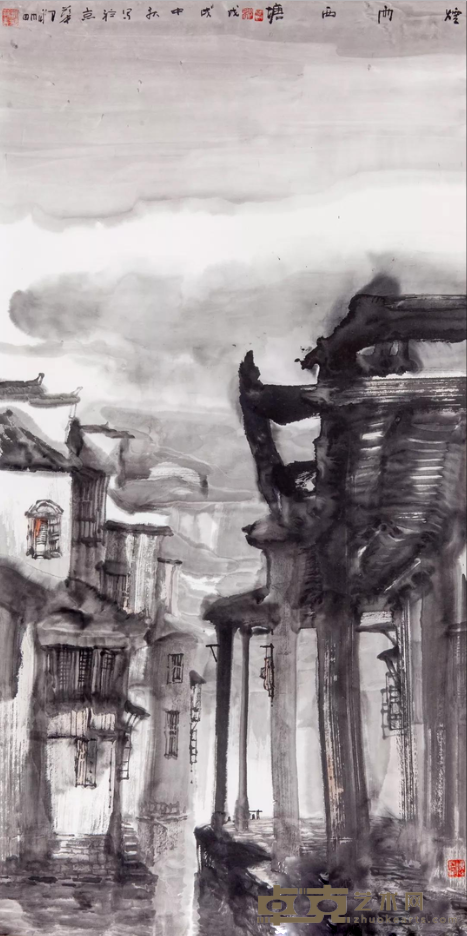 《烟雨西塘》 邹明