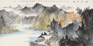 湖光山色
