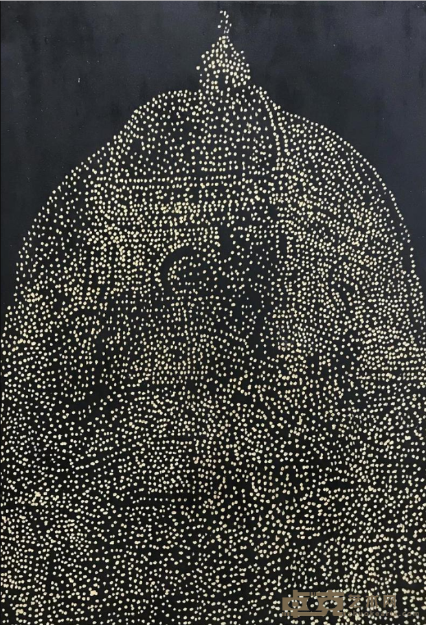 《印象三》 任辉 45x60cm 2009年 原版木刻