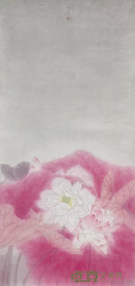 《红裳翠珮系列之二》 甘永川 46x95cm