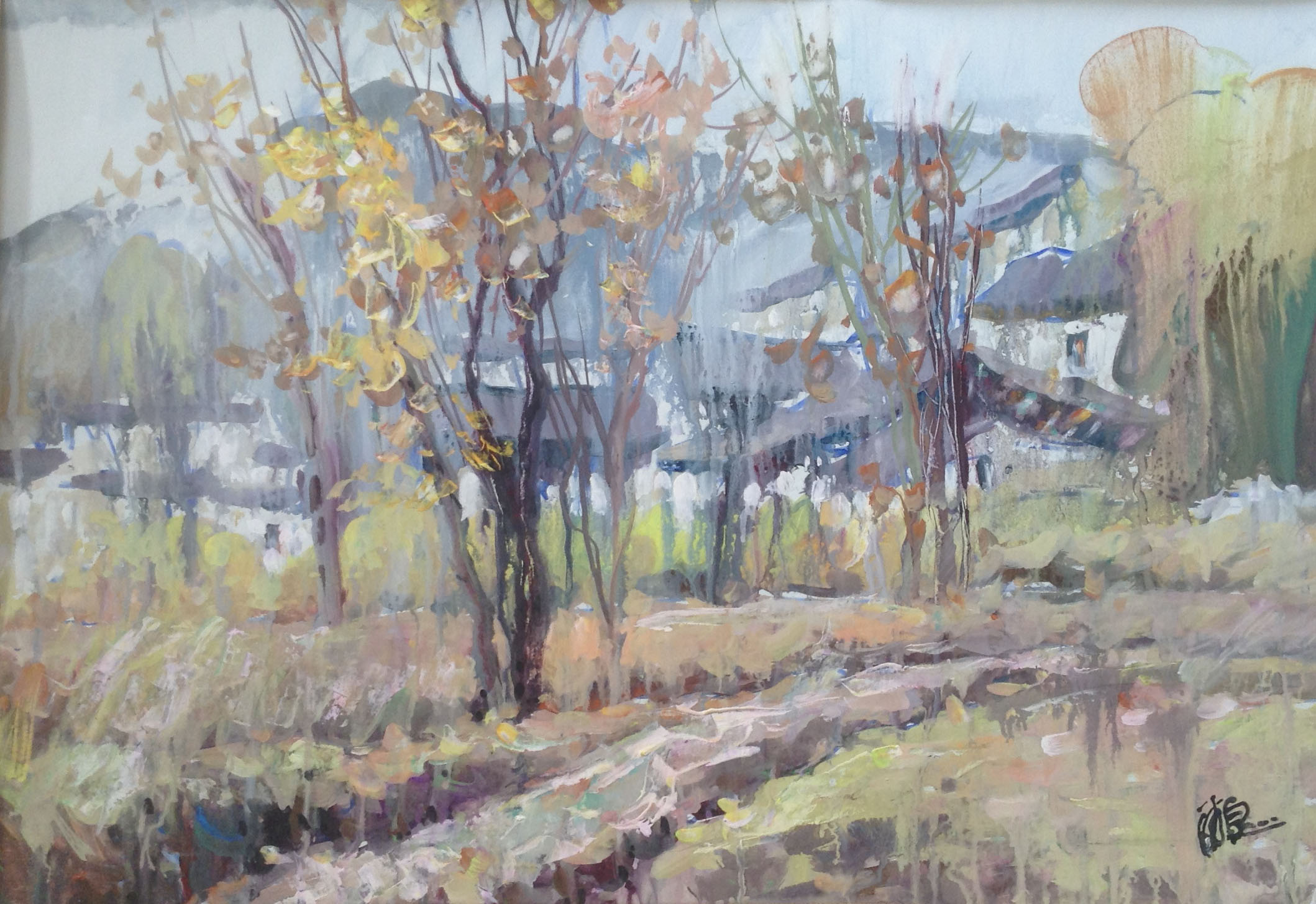 金秋行之二56x78cm
