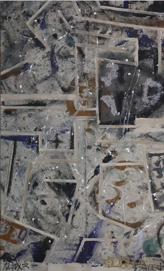 《龙城之一》 145x88cm 2016年