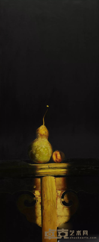 《互·之一》 张碧川 50x120cm 2015年 布面油画