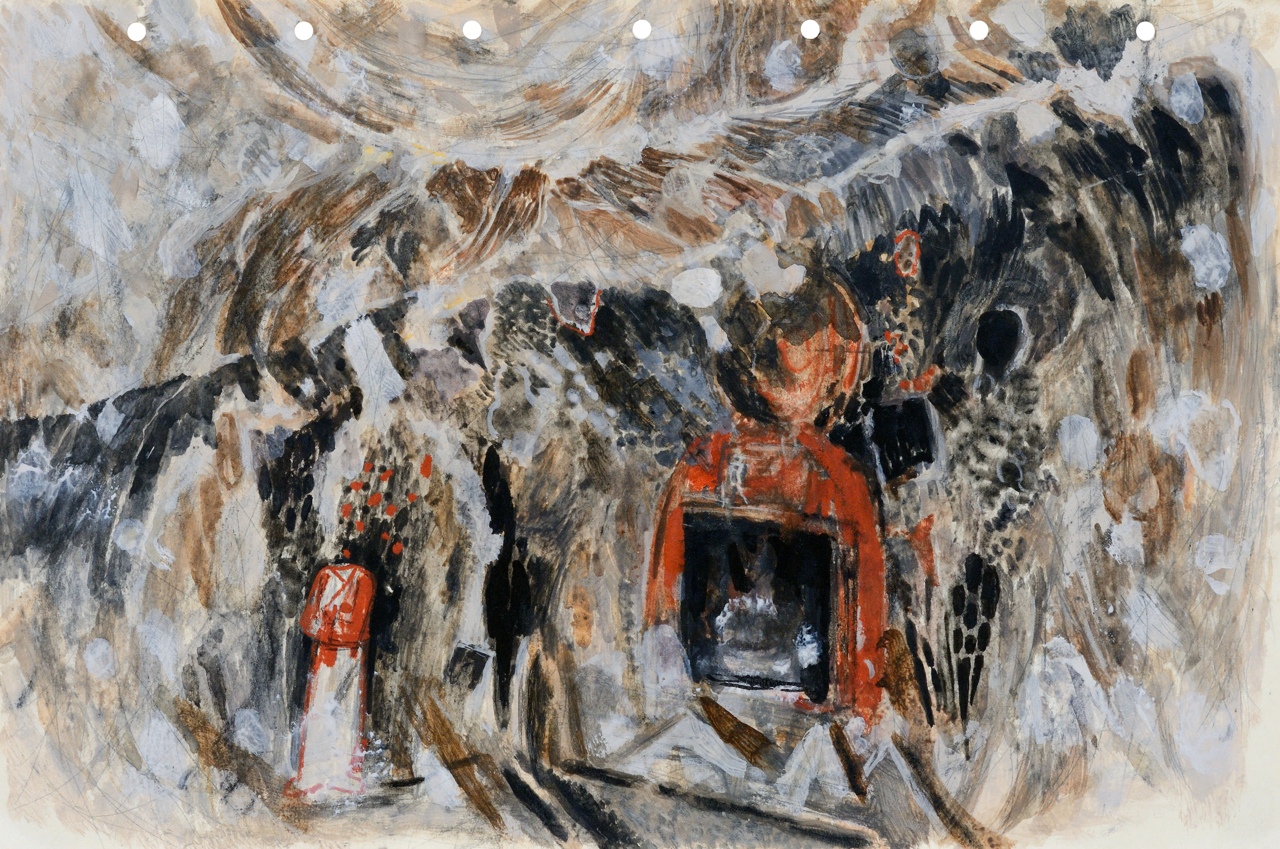 炳灵寺石窟28cm×42cm