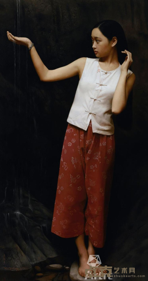 《泉》 王沂东 170x90.2cm 2002年 布面油画