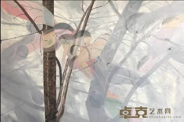 《Winter Afternoon 冬天的下午》 林春岩 200x300cm 2018年 Oil on canvas 布面油画