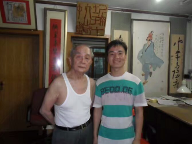 萧立石与黄永厚老师