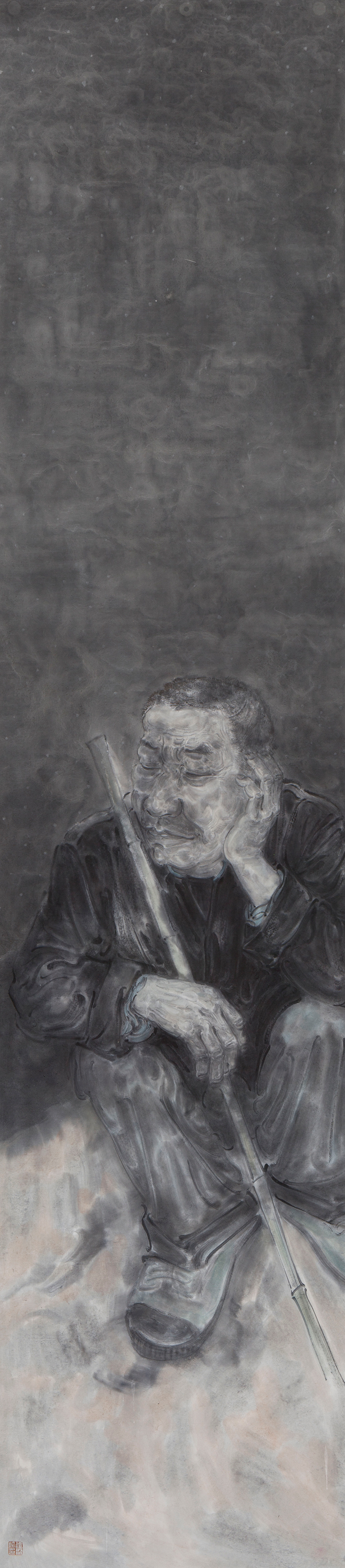 《昨夜星辰》之二220×55cm