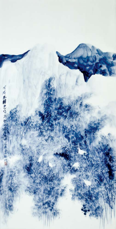 三尺六瓷板（晨曲雾）