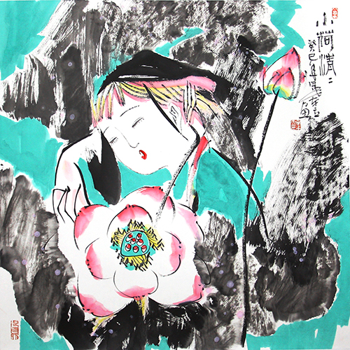 小荷清清