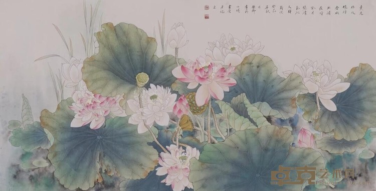 《素花非凡》 陈兰卿 140x70cm 2013年