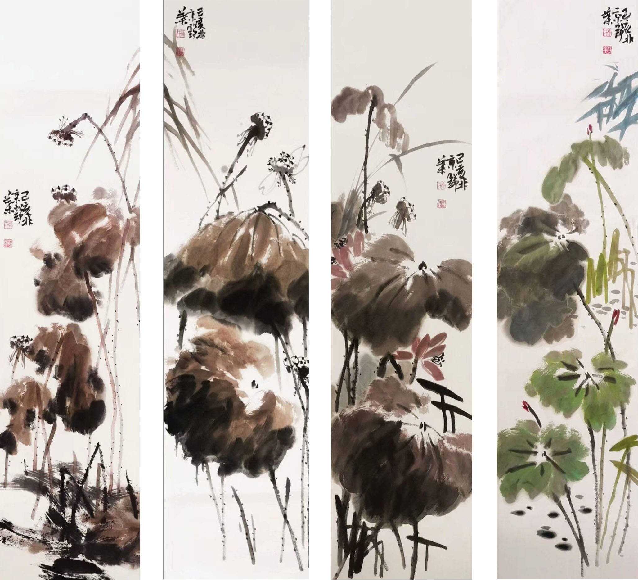 荷生138x34cm