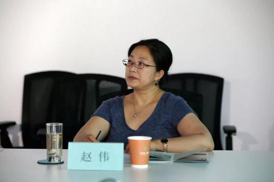 中央美术学院人文学院教授赵伟女士