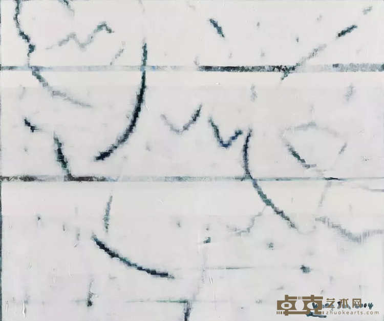 《无题》 王俊 180x150cm 2014年 布面丙烯