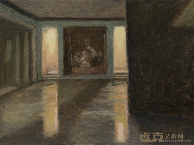 《宫娥》 许永城 100x80cm 2019年 布面油画