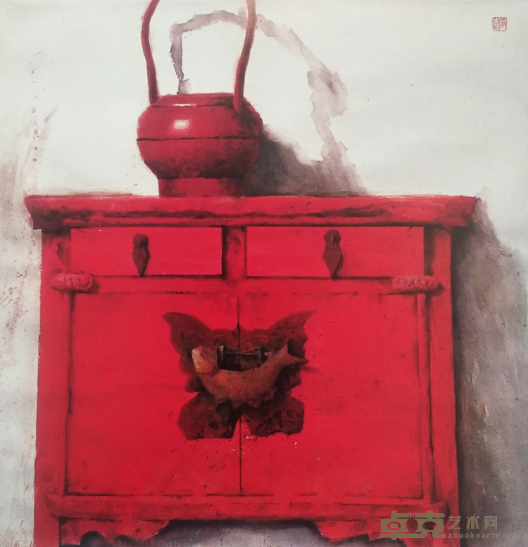 《红柜》 李小澄 75×79cm