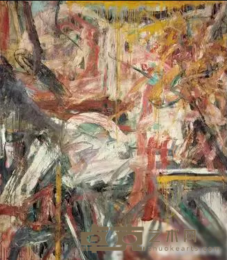 《抽象作品1993'33号》 王易罡 175x200cm 1993年 布面油画