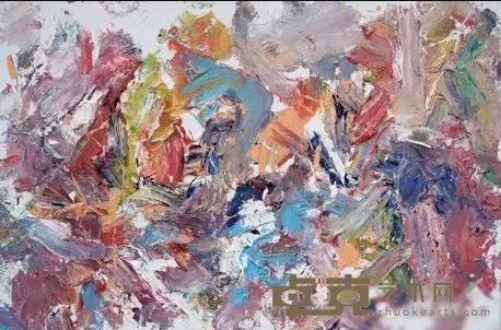《抽象作品a63》 王易罡 200x300cm 2018年 布面油画