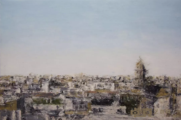 《巴黎No.1》 王小双 80x120cm 2016年 布面油画