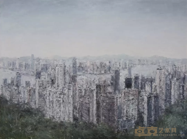 《迷都07》 王小双 120x160cm 2016年 布面油画