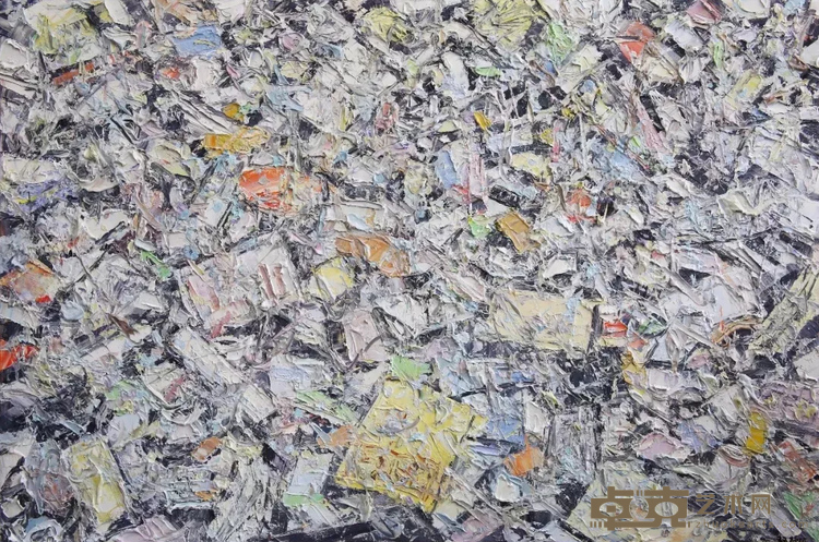 《城墟No.12》 王小双 80x120cm 2018年 布面油画