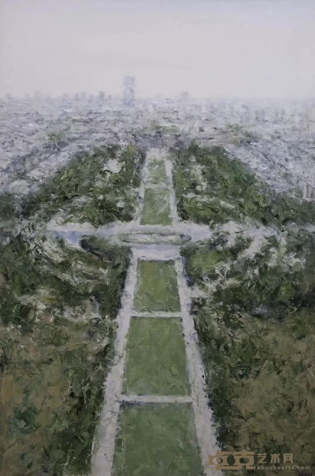 《巴黎No.2》 王小双 100x150cm 2016年 布面油画