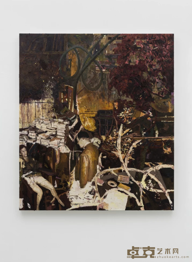 《1984》 宋朋 187×168cm 2018年 布面油画