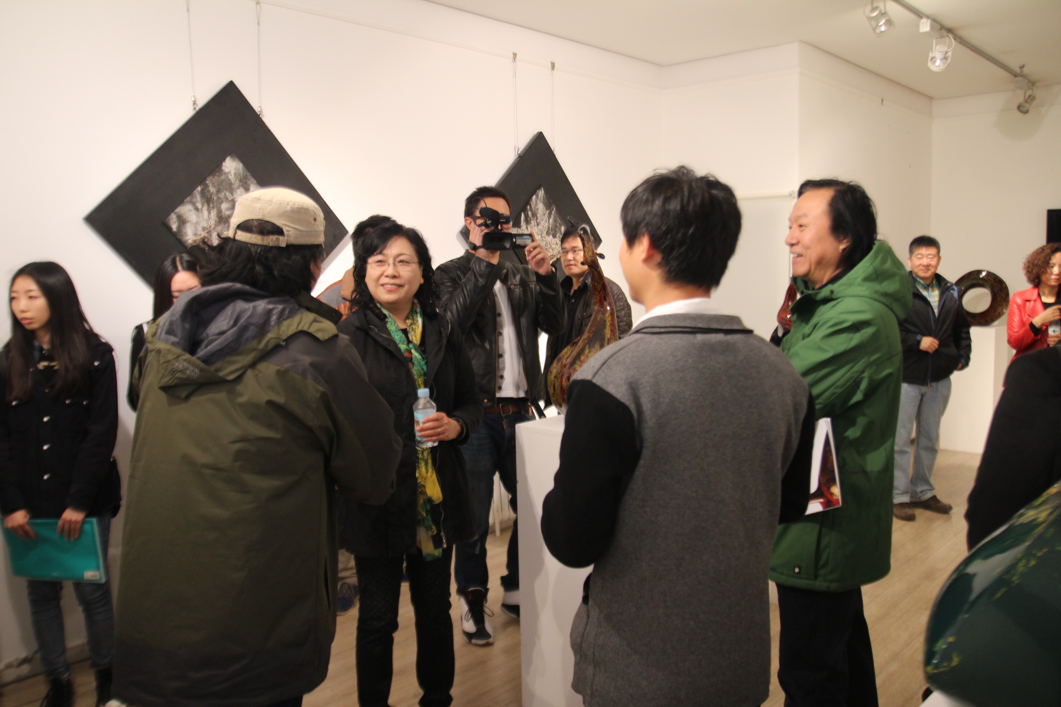 2014刘光在天津美院，举办首次个展17