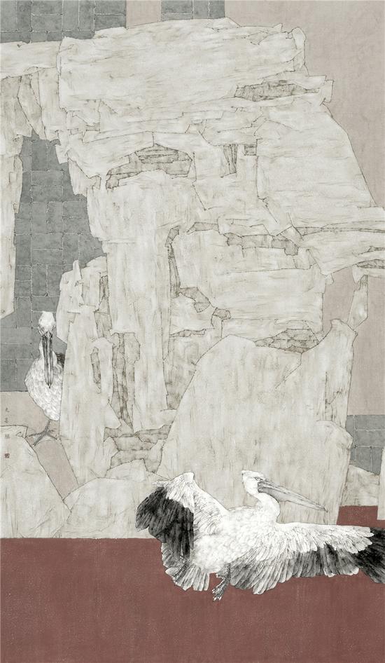 《诗和远方》入选金城流韵 21世纪新丝绸之路全国中国画作品展
