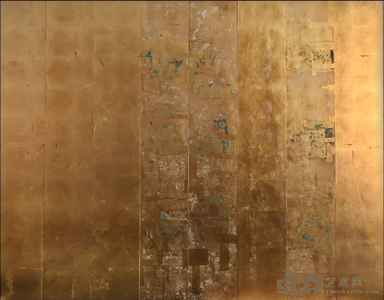 陵谷沧桑之晋式青铜，176x140cm，纸本综合材料 刘继萍 2019
