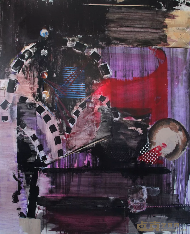 《回到未来——请，开始你的游戏》 段倩文 180x150cm 2018年 布面丙烯