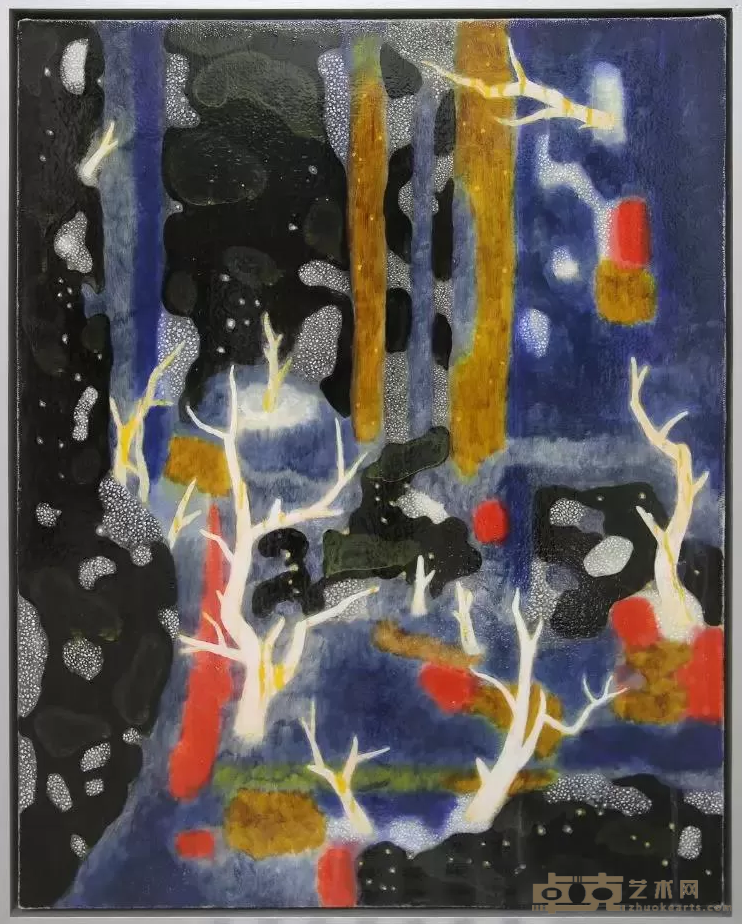 《美梦》 方建喜 60x85cm 2019年 丙烯综合材料