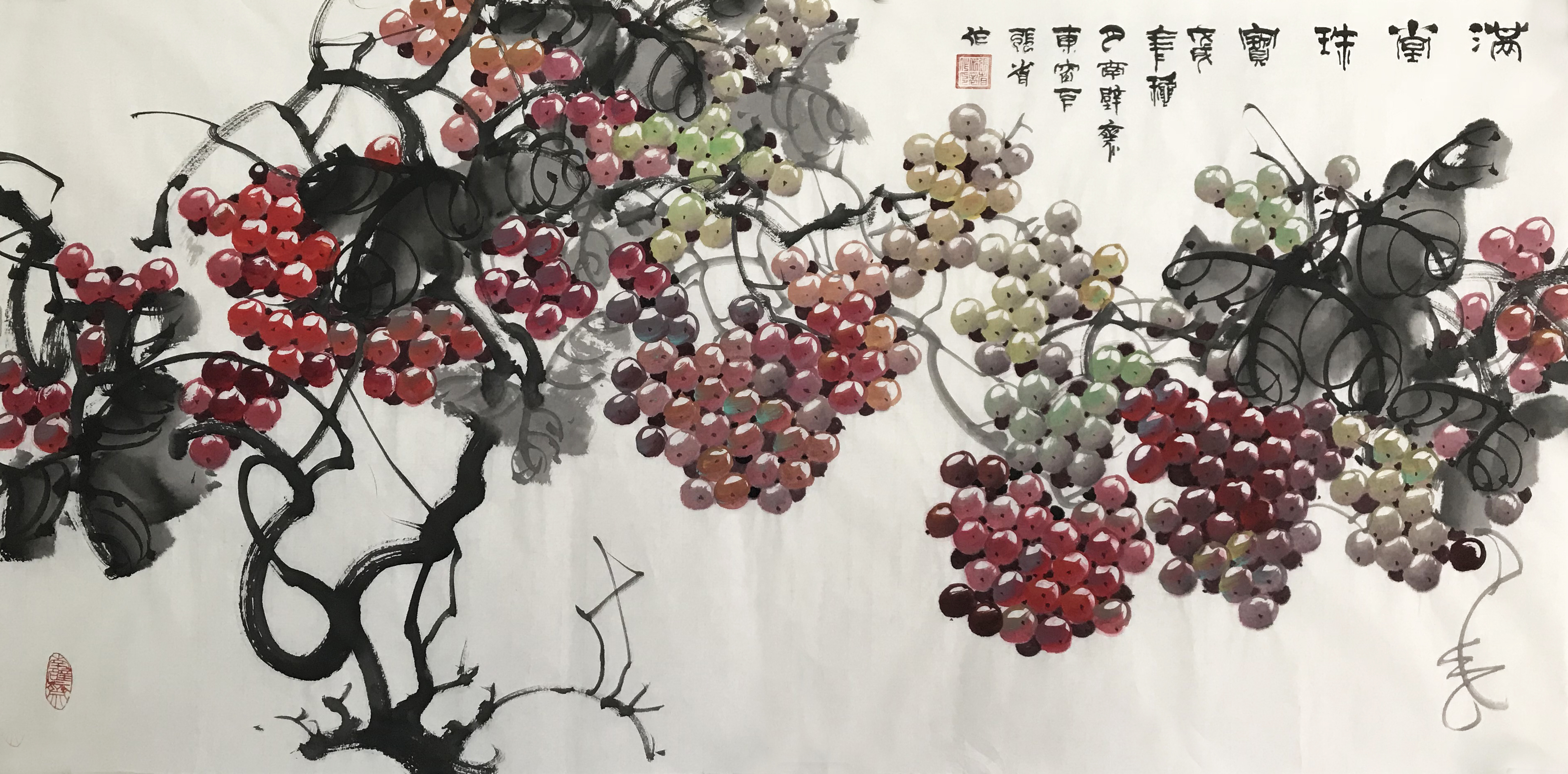 满堂珠宝136X68CM