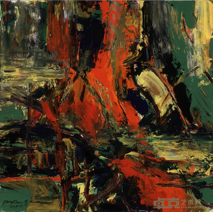 《2019.5.2》 张肇达 180x180cm 2019年