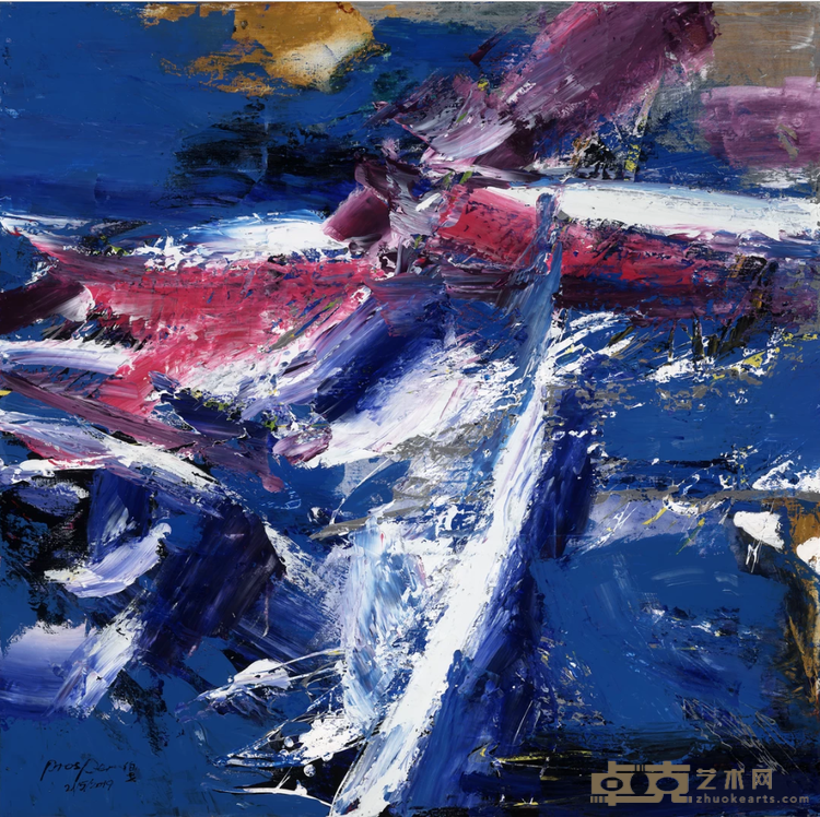 《2019.5.2》 张肇达 180x180cm 2019年