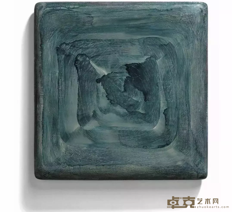 《青雨》 苏笑柏 168x164x20cm 2018年