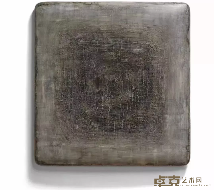 《拂水一冬》 苏笑柏 200x190x18cm 2018年