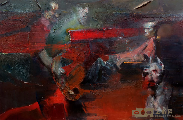 《红沙》 陆欣伟 150×100cm 布面油画